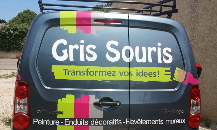 Véhicule Gris Souris